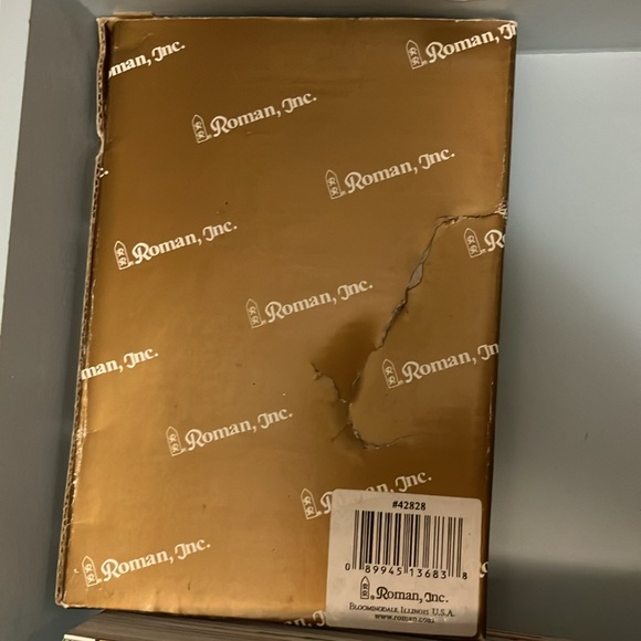 Boy Baptism cross and piggy bank Bundle in a blue tray - Picture 2 of 9